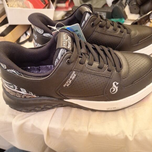 Skechers Slip-ins Snoop Dogg: Doggy Air 🔥 Men’s 9.5. Black. New With Tag No Box - Picture 6 of 13